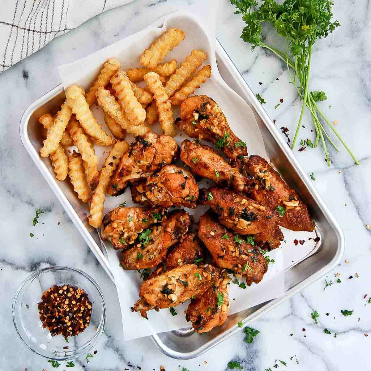 spanish chicken wings